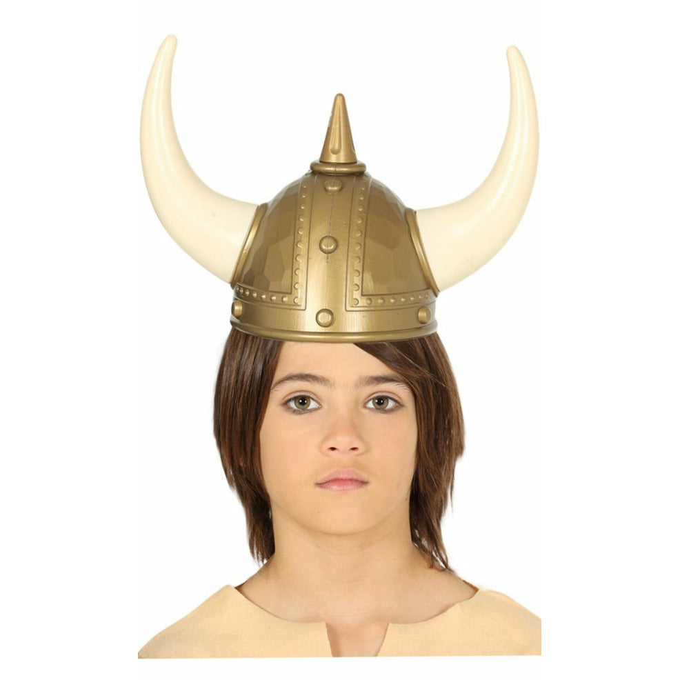 Casco de Vikingo Jefe infantil | Don Disfraz