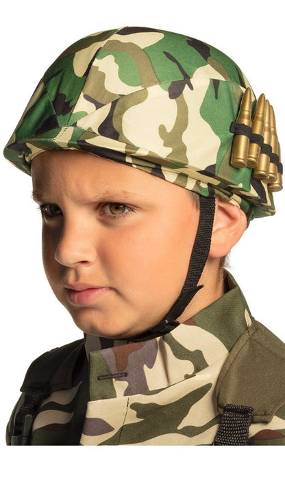 Casco Militar infantil