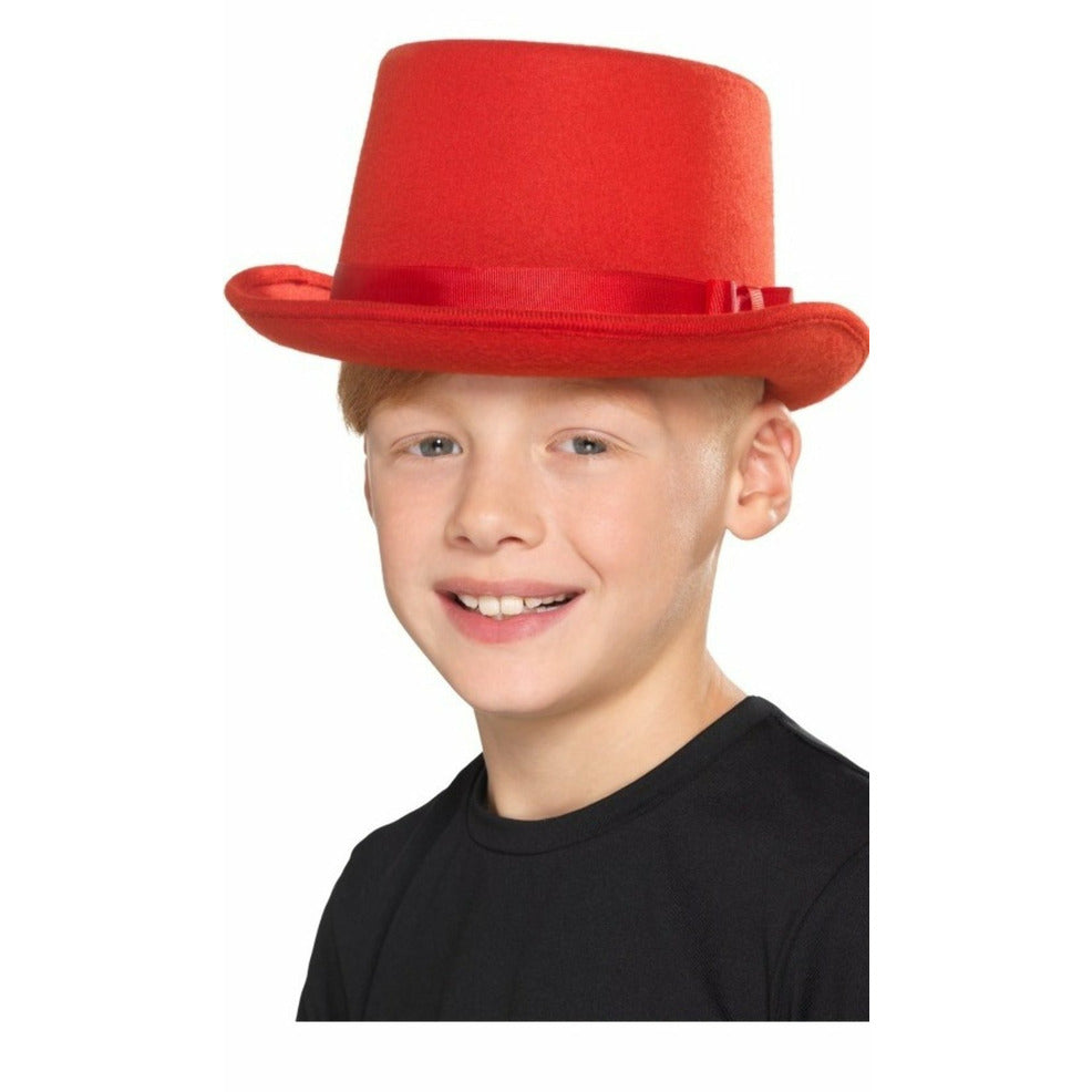 Chistera Deluxe Roja infantil | Don Disfraz