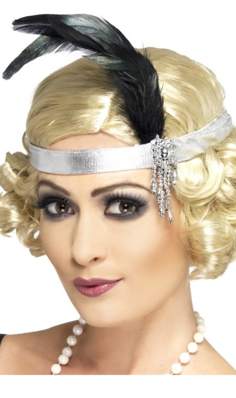 Cinta de Charlestón Plata con Pedrería