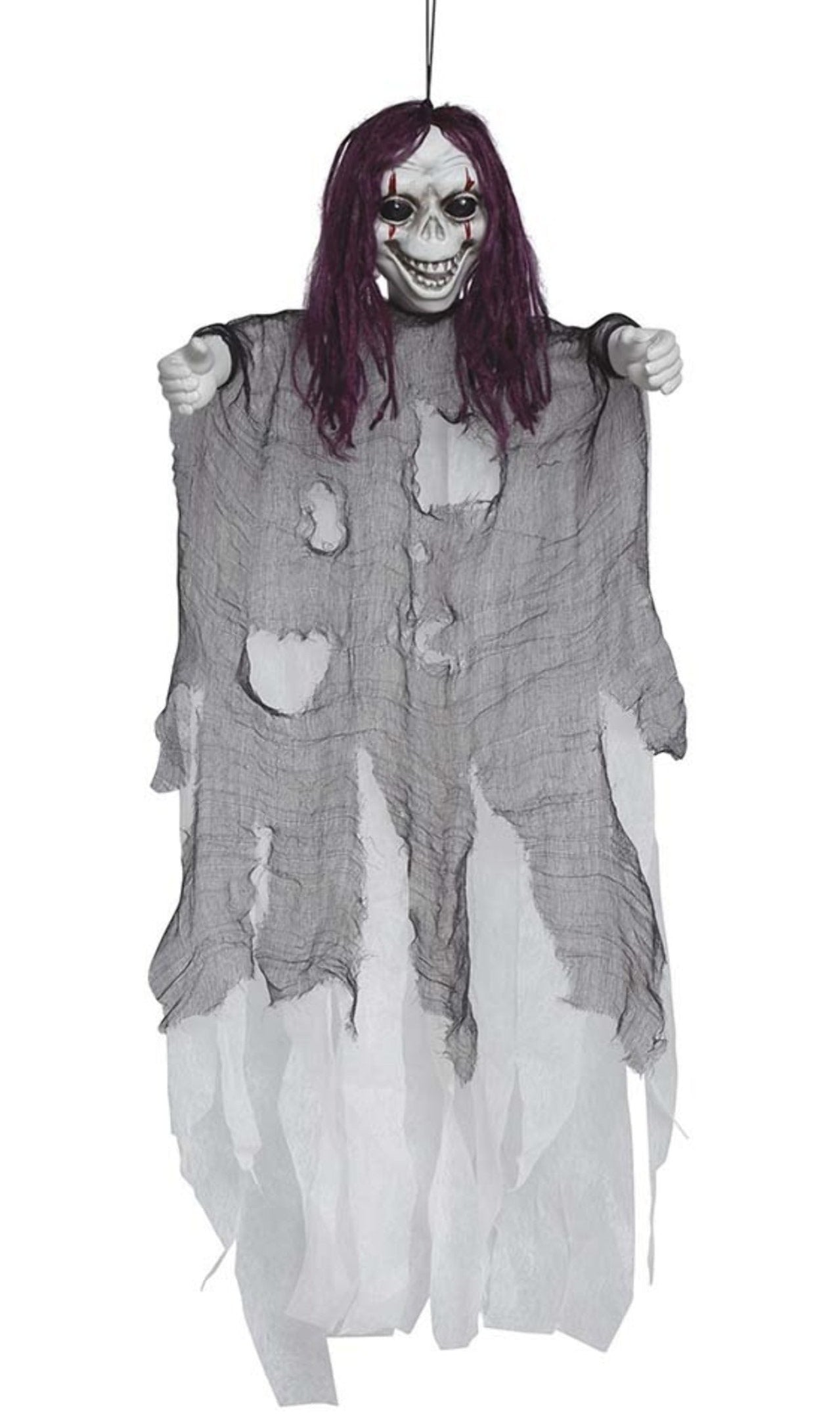 Colgante de Muñeca Fantasma Lila