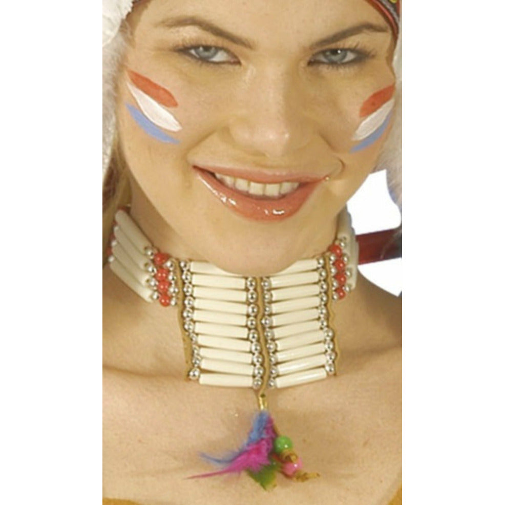 Collar de Indio Nativo | Don Disfraz