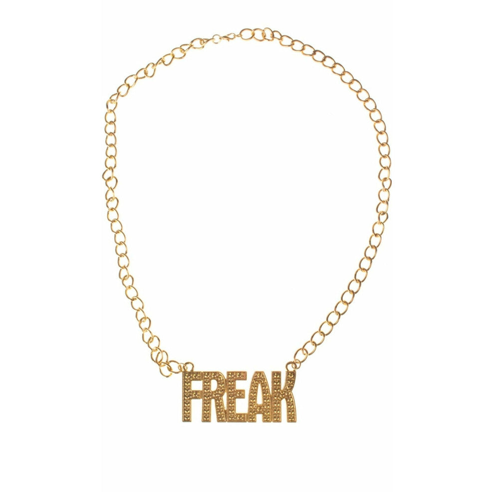 Collar de Rapero Freak | Don Disfraz