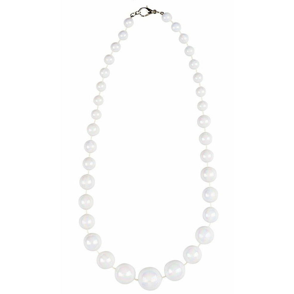 Collar Perlas Blancas | Don Disfraz