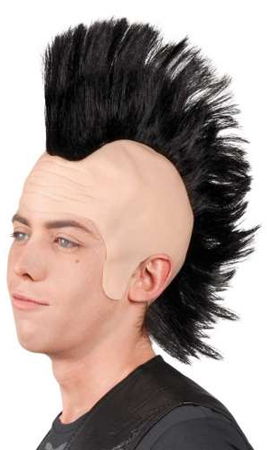 Cresta Punk Grande Negra