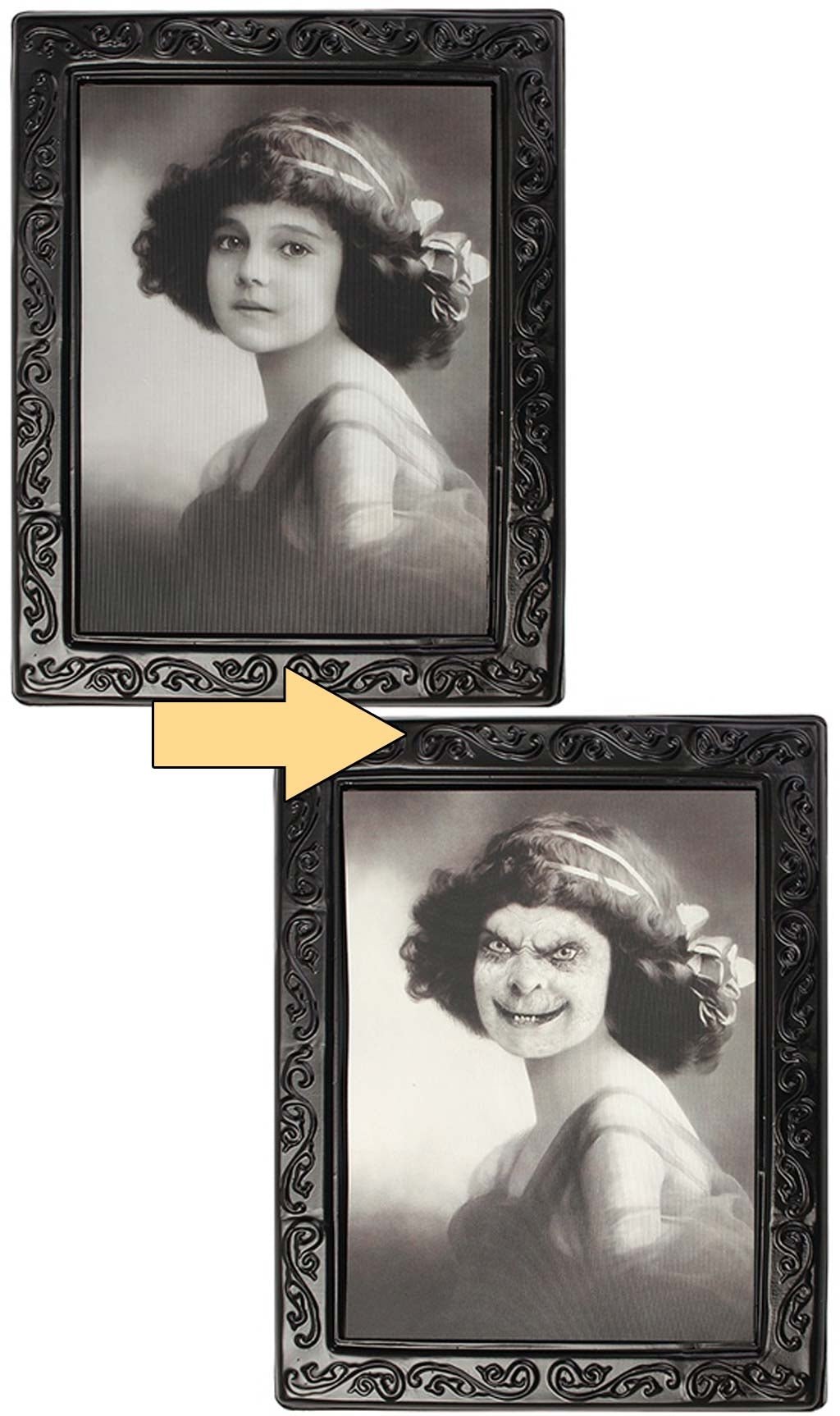 Cuadro Terror Chica pequeño