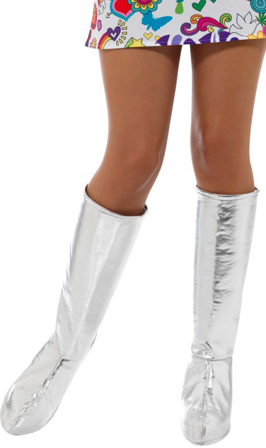 Cubrebotas Liso Plateado