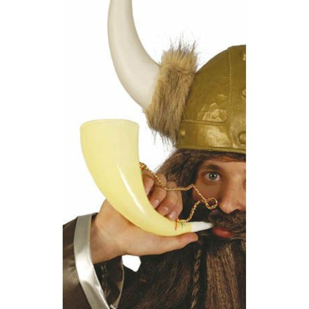Cuerno Vikingo Claro | Don Disfraz