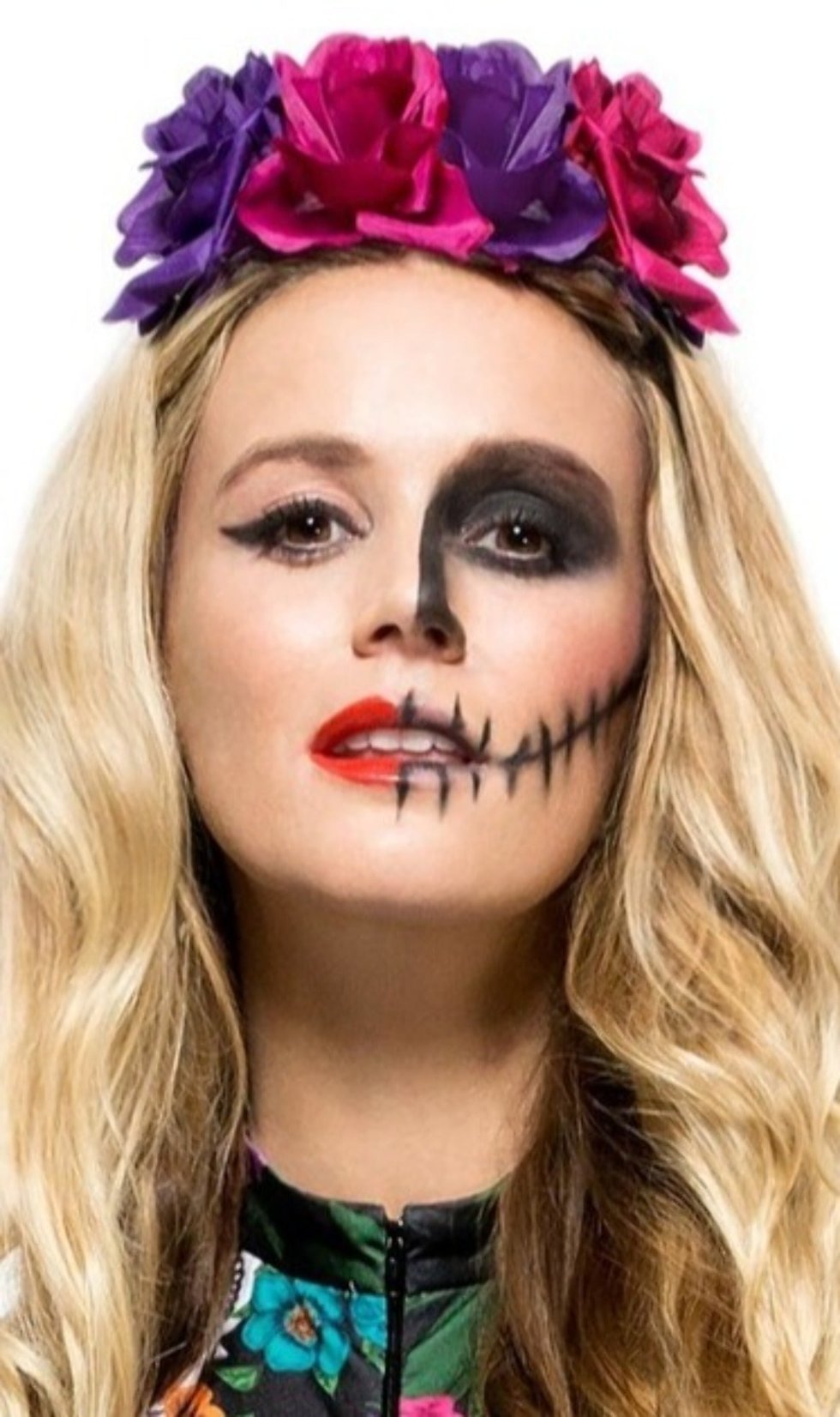 Diadema de Catrina Flores