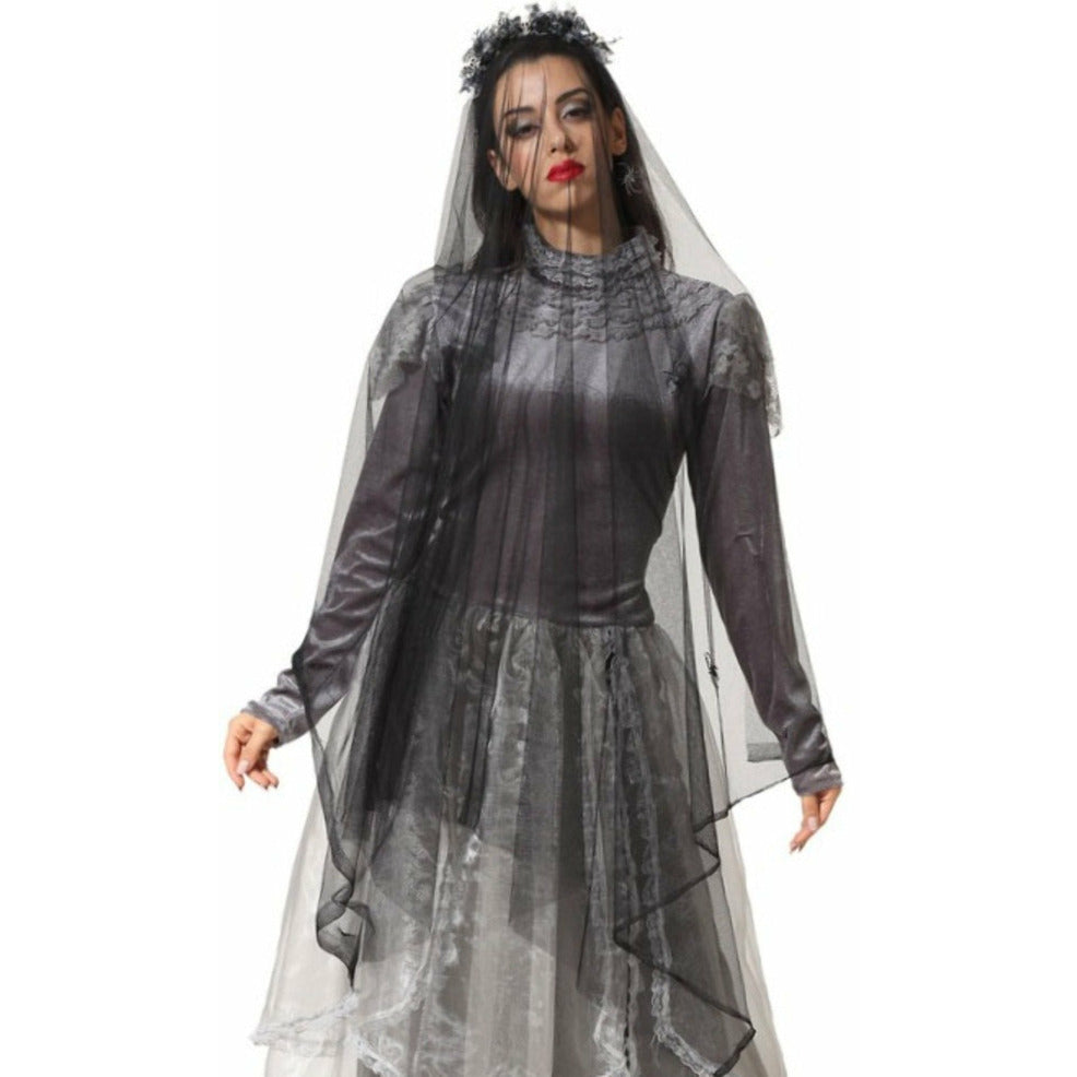 Fun Shack Disfraz Novia Cadaver Mujer, Disfraces de Zombies, Vestido Novia y Velo, Disfraz Halloween para Mujer Zombie - 3XL Fun Shack Disfraz Novia Cadaver Mujer, Disfraces de Zombies, Vestido Novia y Velo, Disfraz Halloween para Mujer Zombie - 3XL