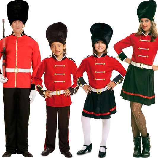 Disfraces en grupo de Guardia Real de Buckingham