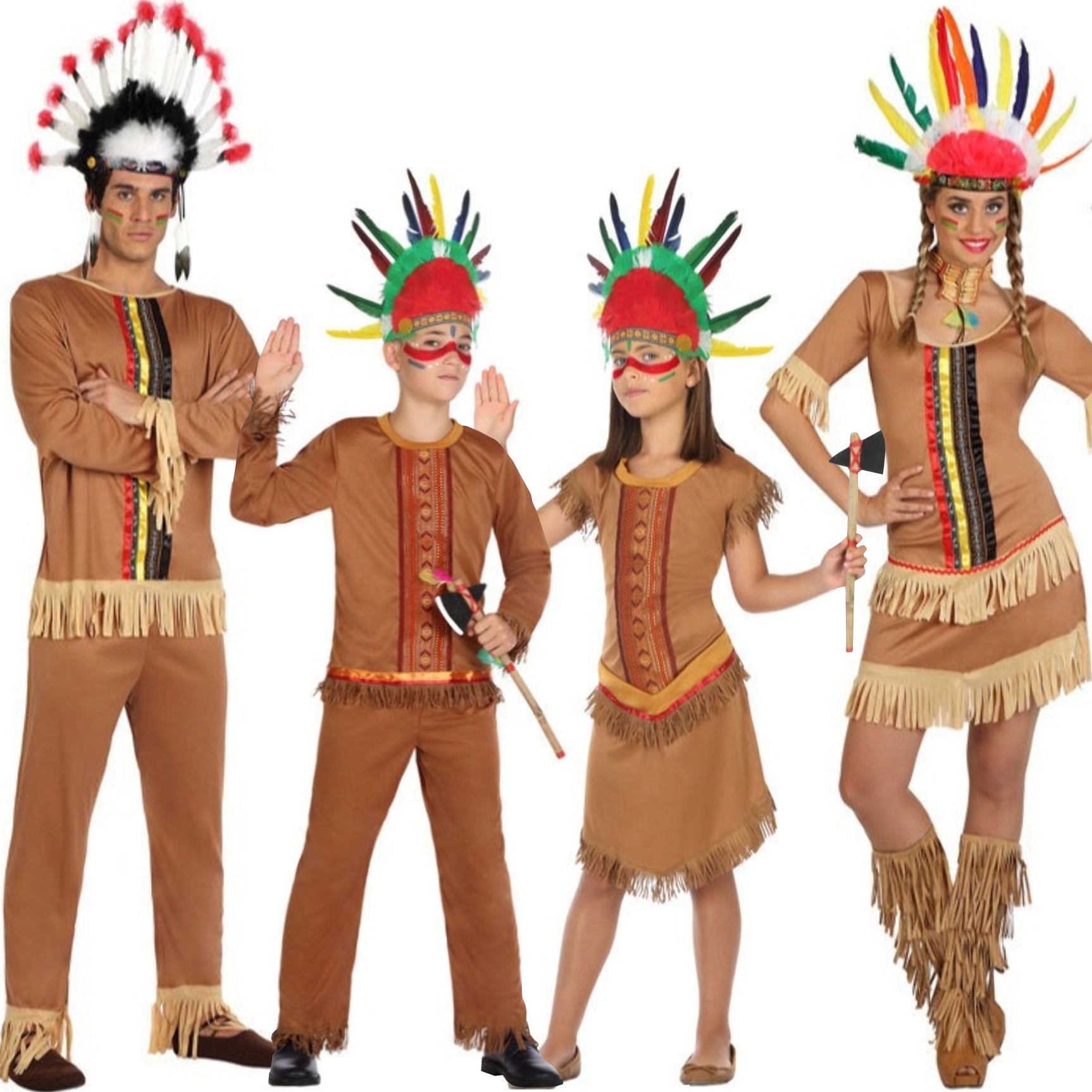 Disfraz de India Cherokee para infantil