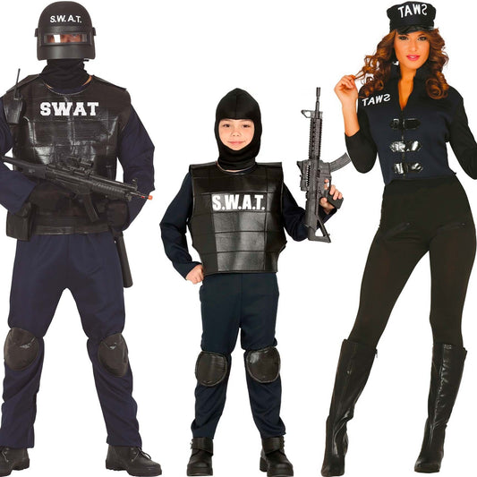 Disfraces en grupo de Swats