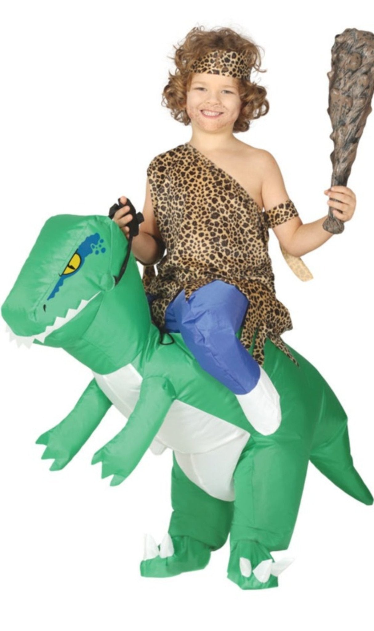 Disfraz a Hombros de Dinosaurio Hinchable para niño y niña