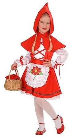 Disfraz de Caperucita Roja para infantil