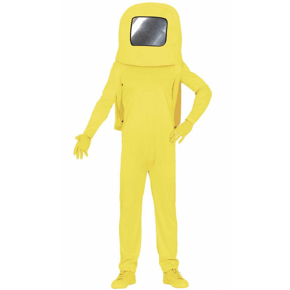 Disfraz de Among Us Amarillo Espacial adolescente | Don Disfraz
