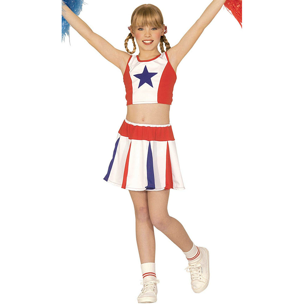 Disfraz de Animadora Americana para niña | Don Disfraz