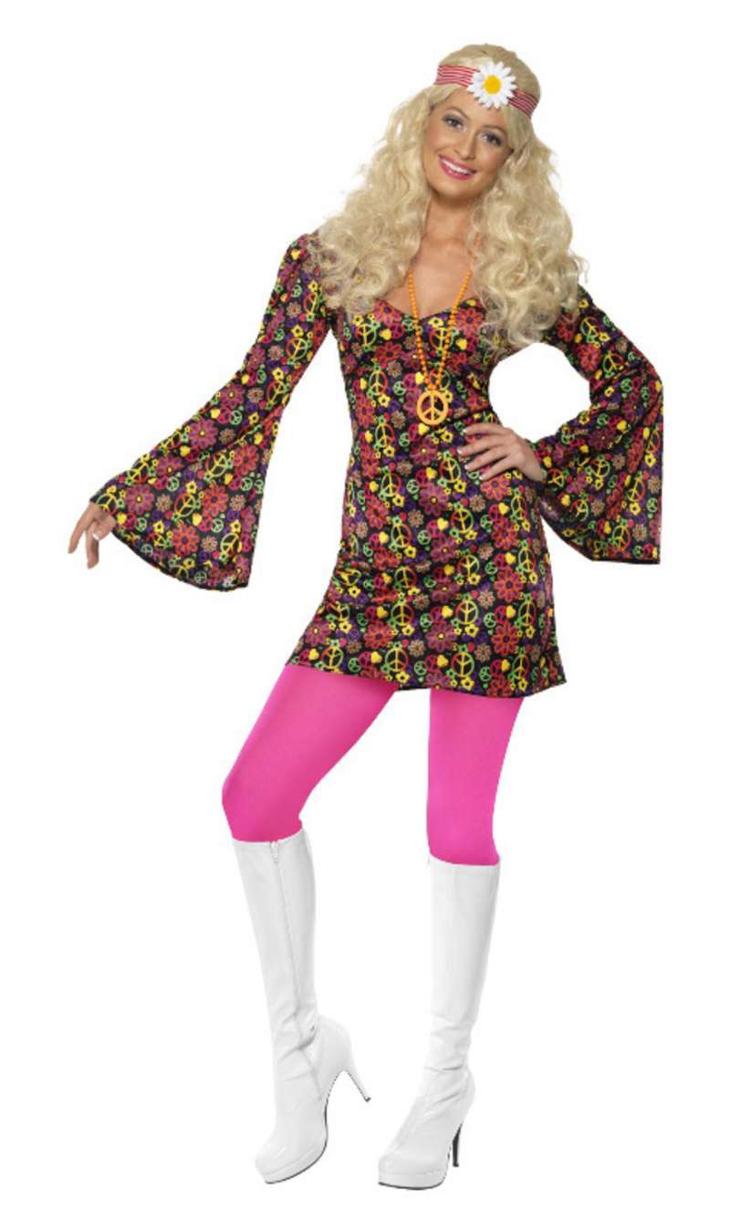 Disfraz Disco Años 60 Mujer, Talla: M Don Disfraz