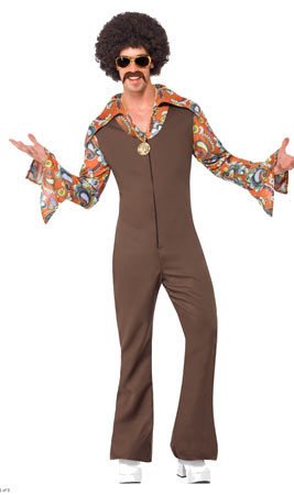 Disfraz de Austin Años 60 para hombre y mujer Don Disfraz