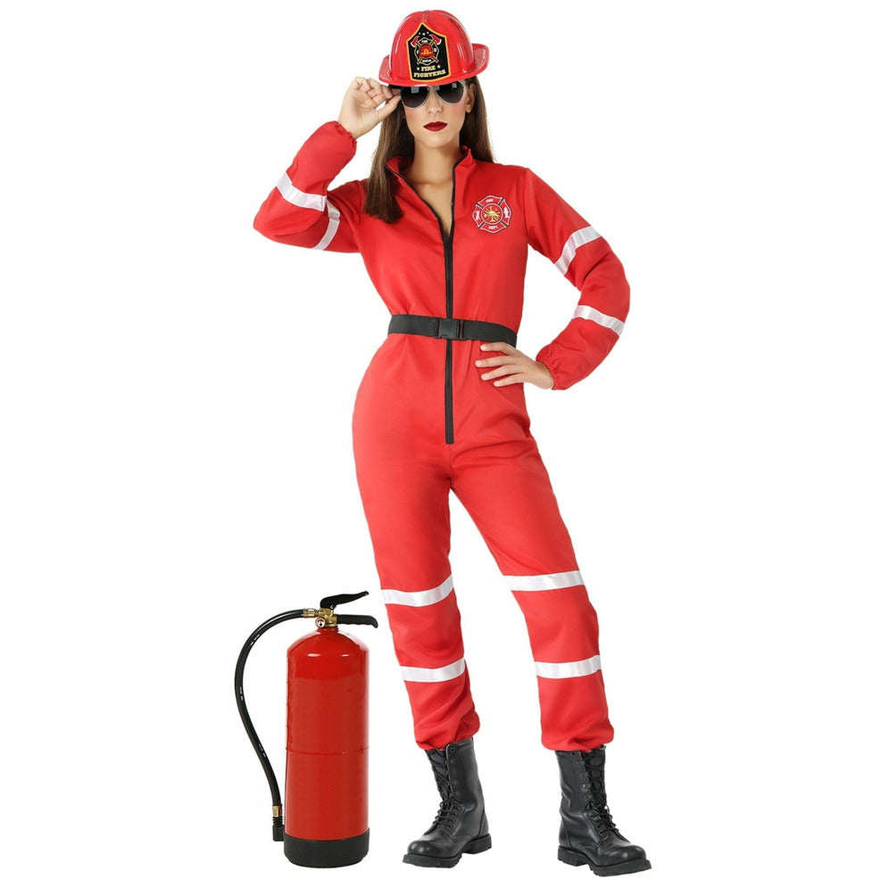 Disfraz de Bombera Uniforme para mujer | Don Disfraz