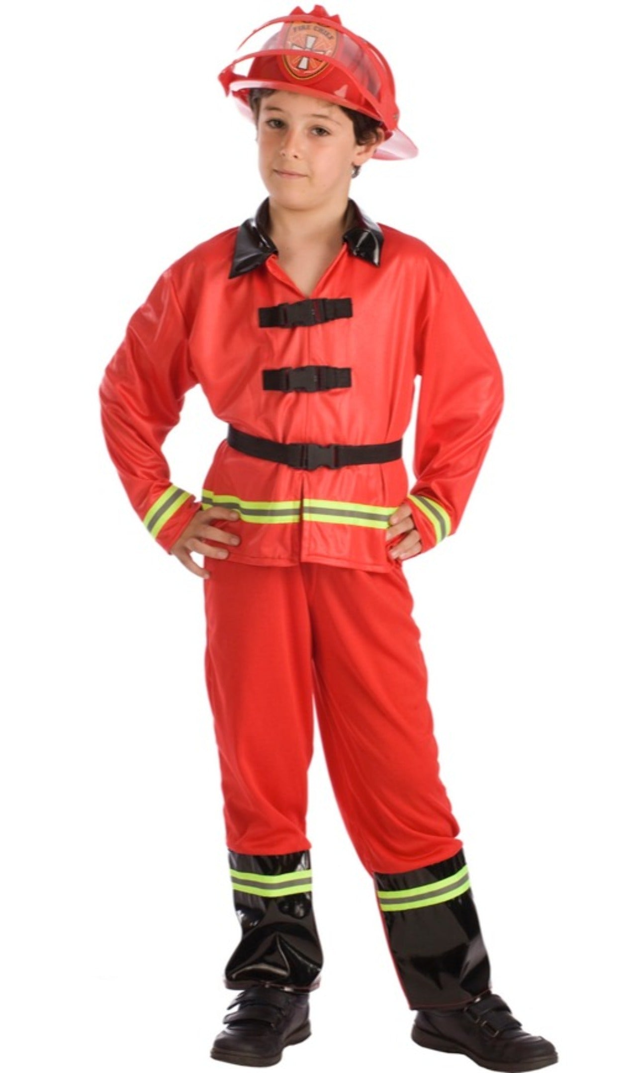 Disfraz de bombero oficial para niño