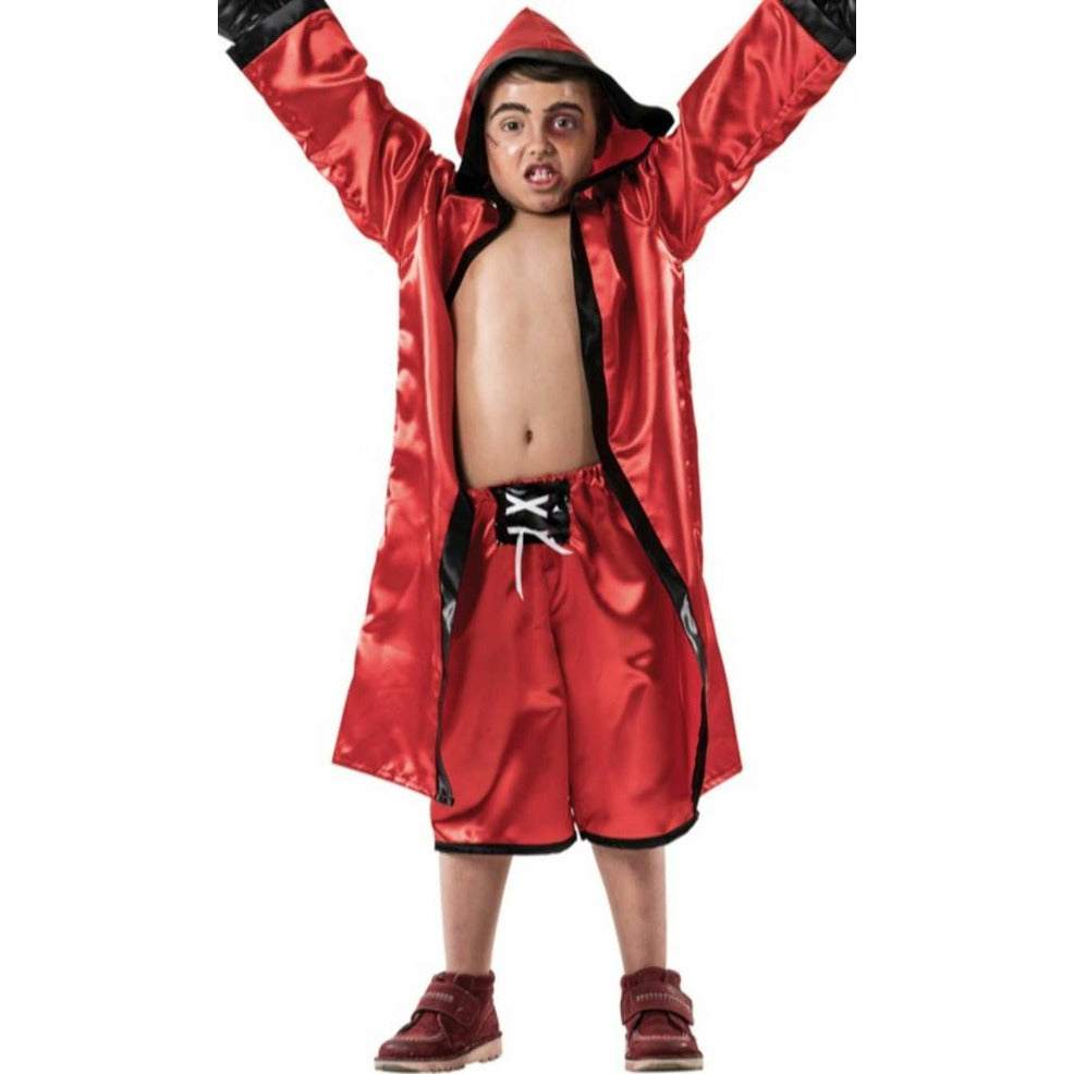 Disfraz de Boxeador Rojo infantil | Don Disfraz