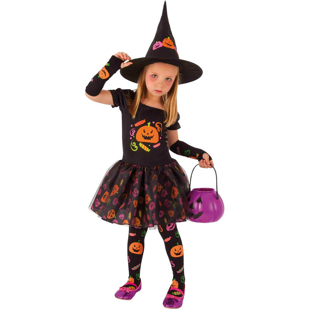 Disfraz de Bruja Candy para niña | Don Disfraz