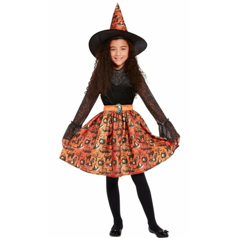 Disfraz de Bruja Luna para niña | Don Disfraz