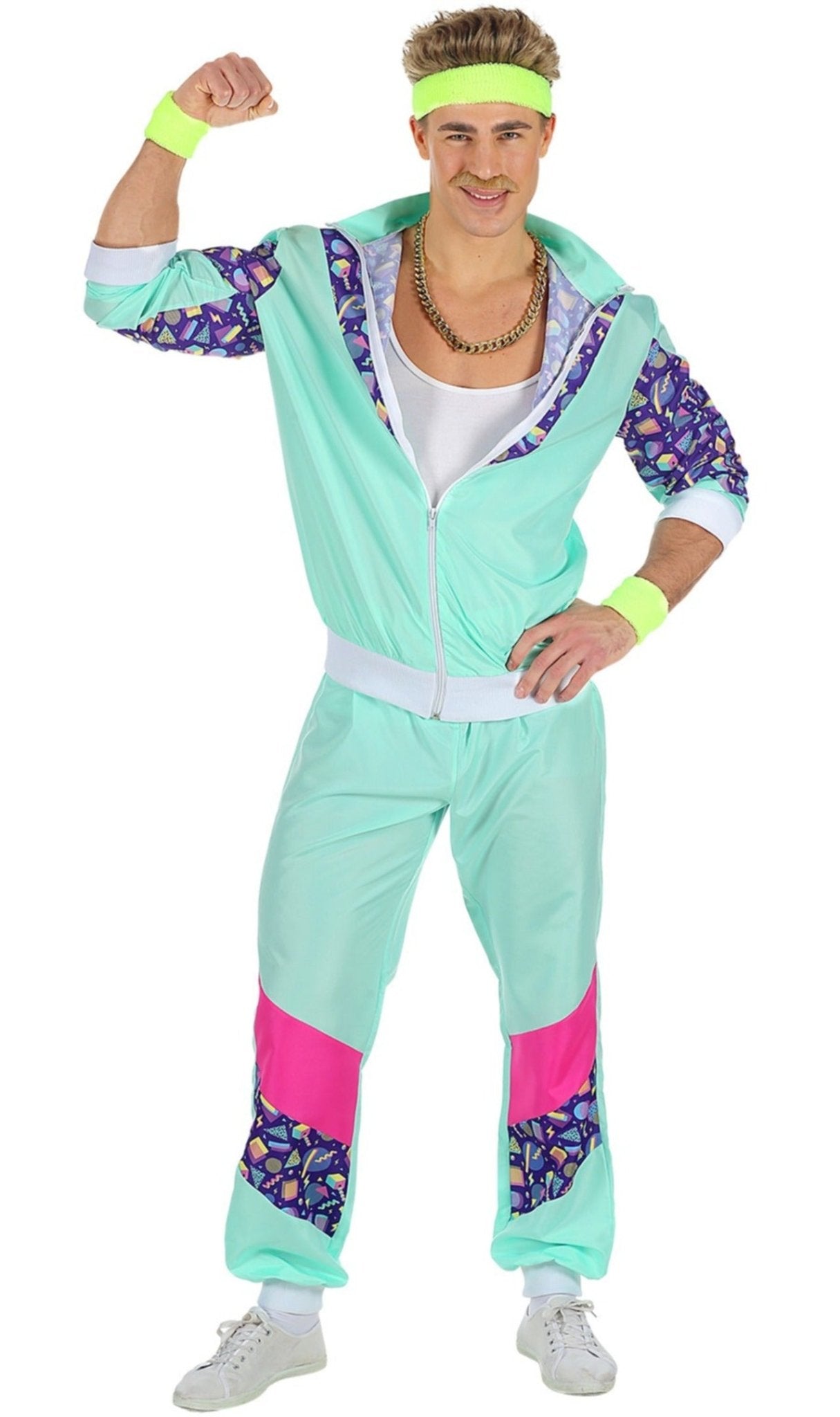Disfraz Traje Hombre Años 80 Disfraces Traje Añaños 80 Hombre