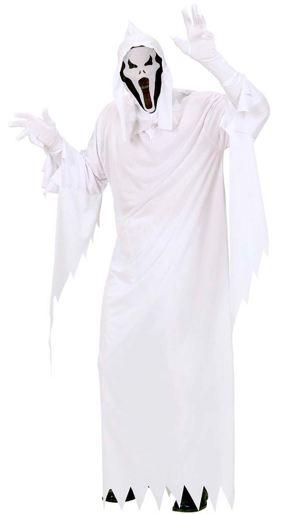 Disfraz Fantasma Careta adulto, Tallas: L