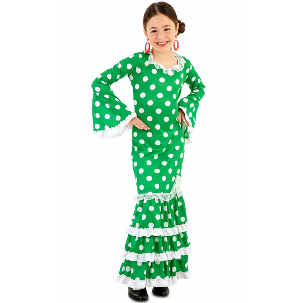 Disfraz de Flamenca Sara para niña | Don Disfraz