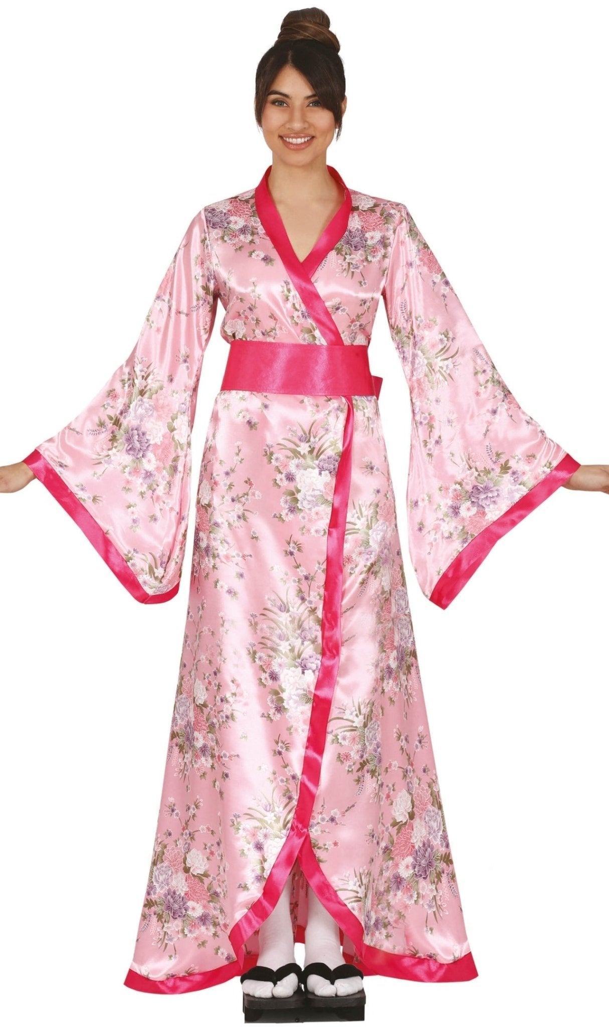 Disfraz de pez y Geisha para mujer, Kimono de Reina japonesa para