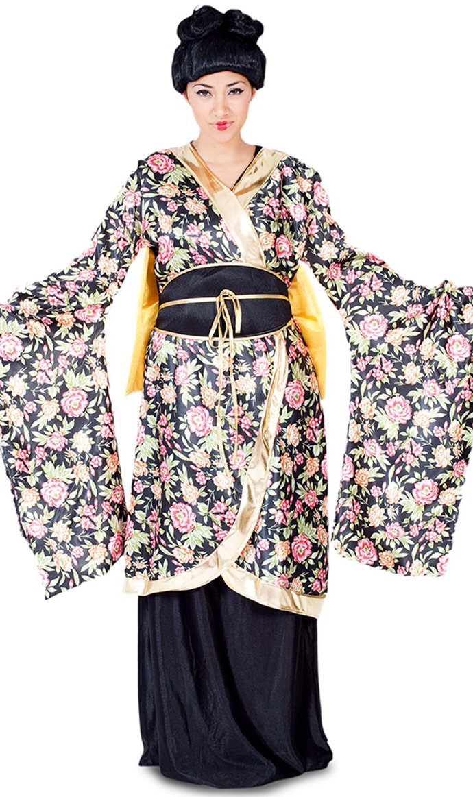 Disfraz de Geisha kimono para Mujer.