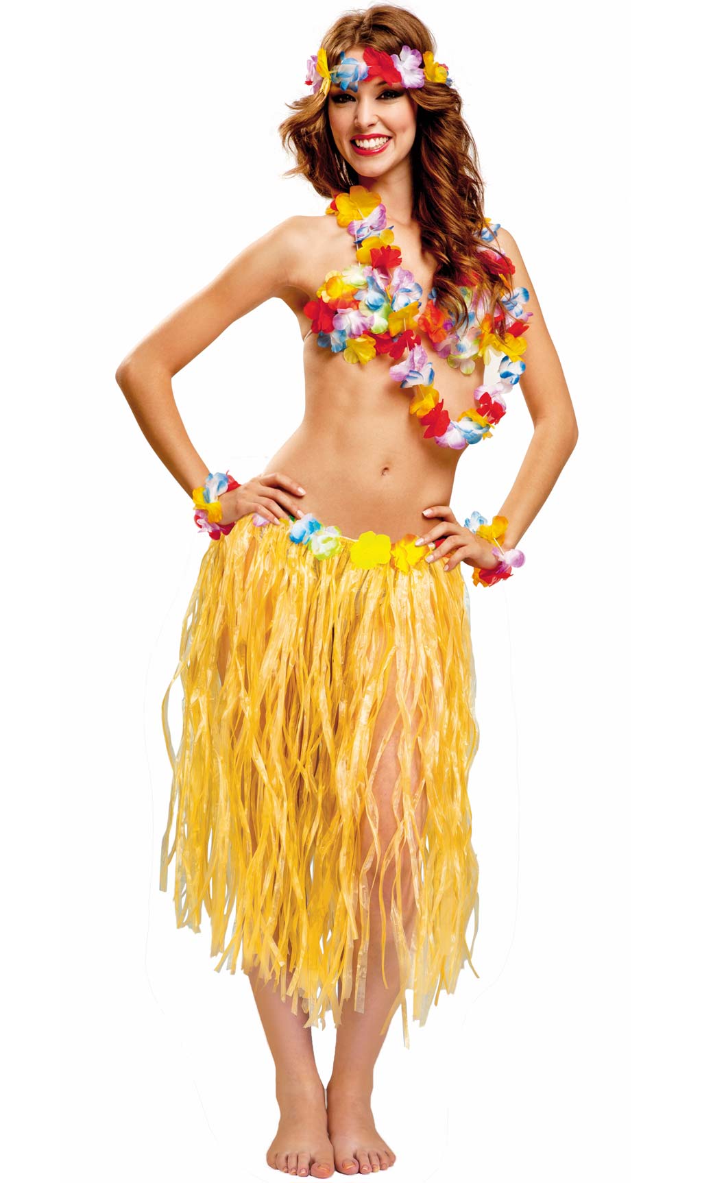 Disfraz hawaiana  Disfraz hawaiana, Disfraz carnaval mujer, Disfracez