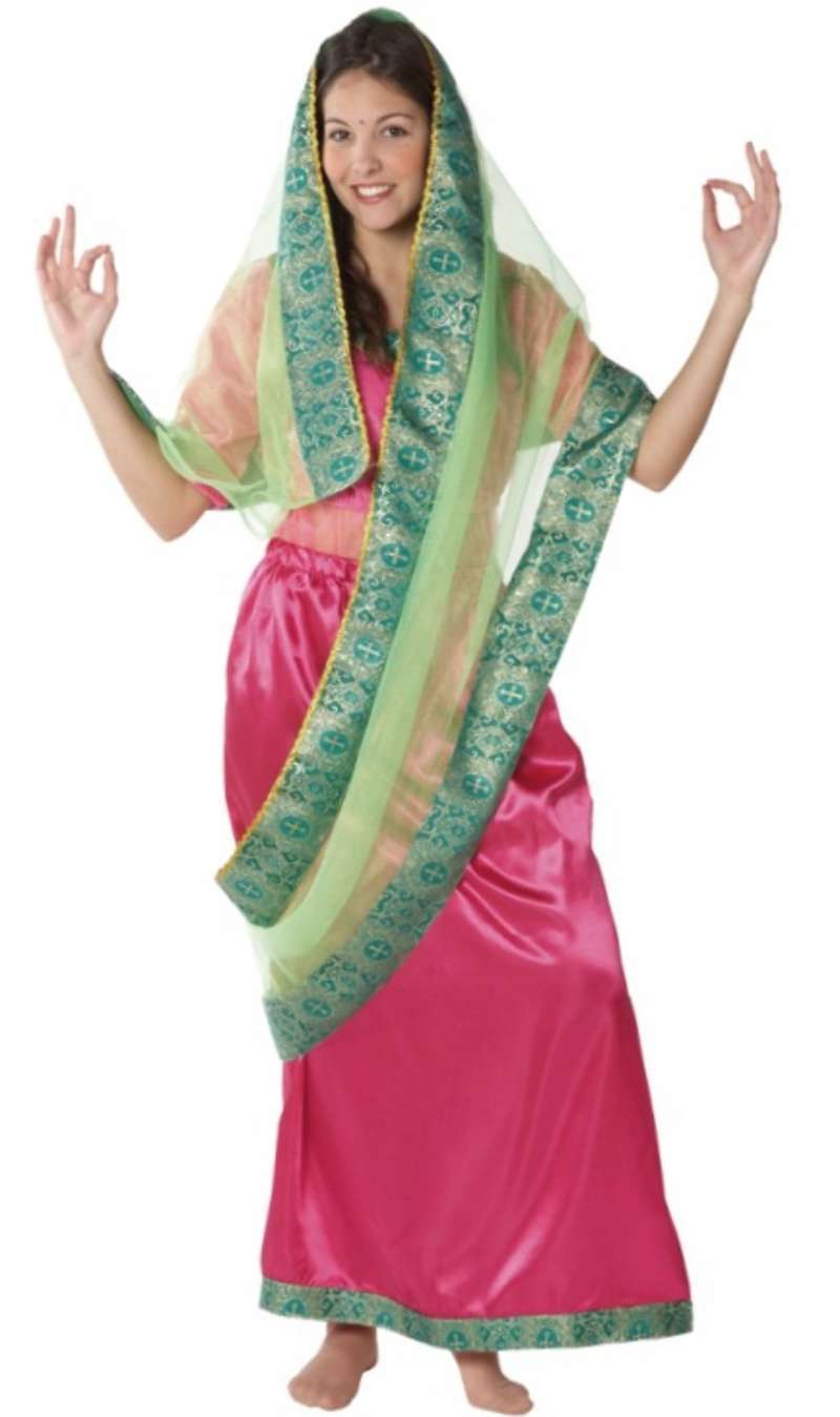 Disfraz de Hindú Sumitra para mujer adulta