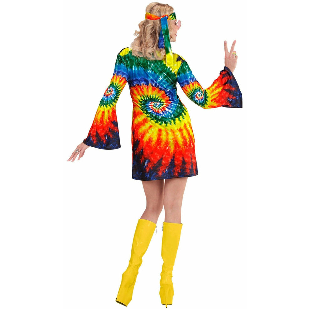 Disfraz de Hippie Psicodélica para mujer | Don Disfraz