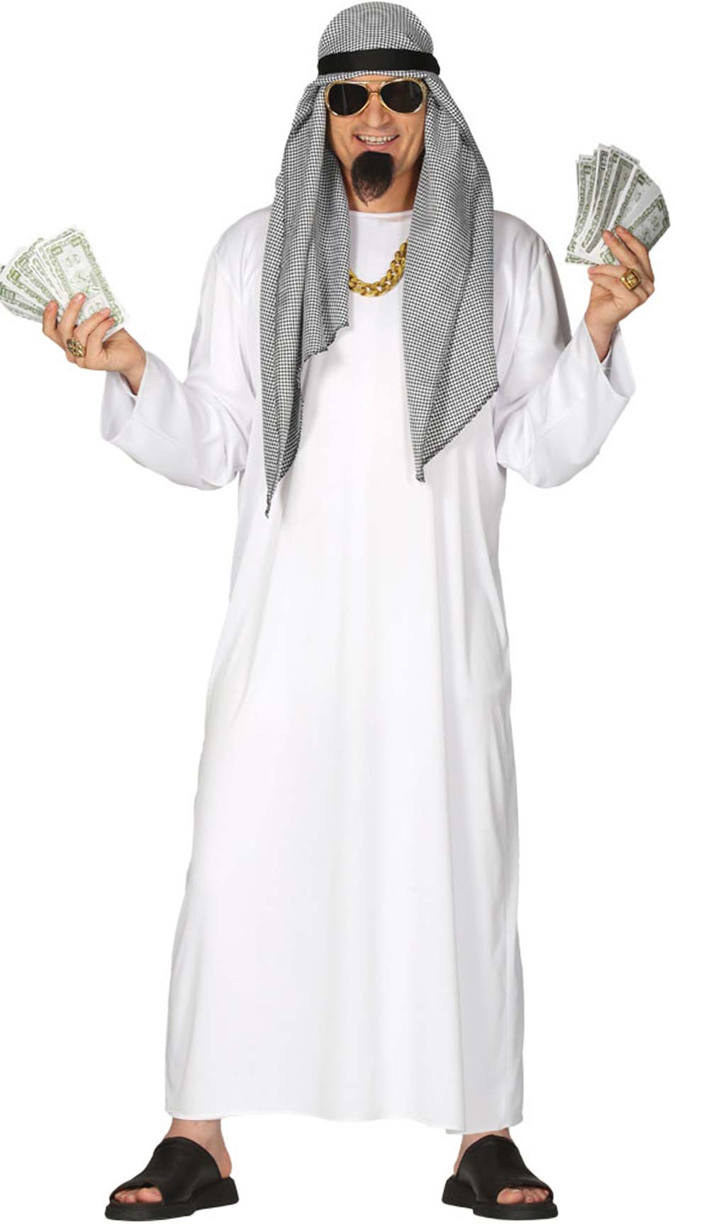 Disfraz de Jeque Árabe Saif para adulto