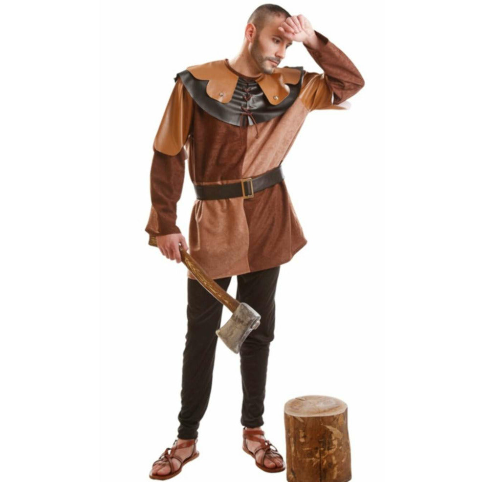 Disfraz de Leñador Medieval hombre | Don Disfraz