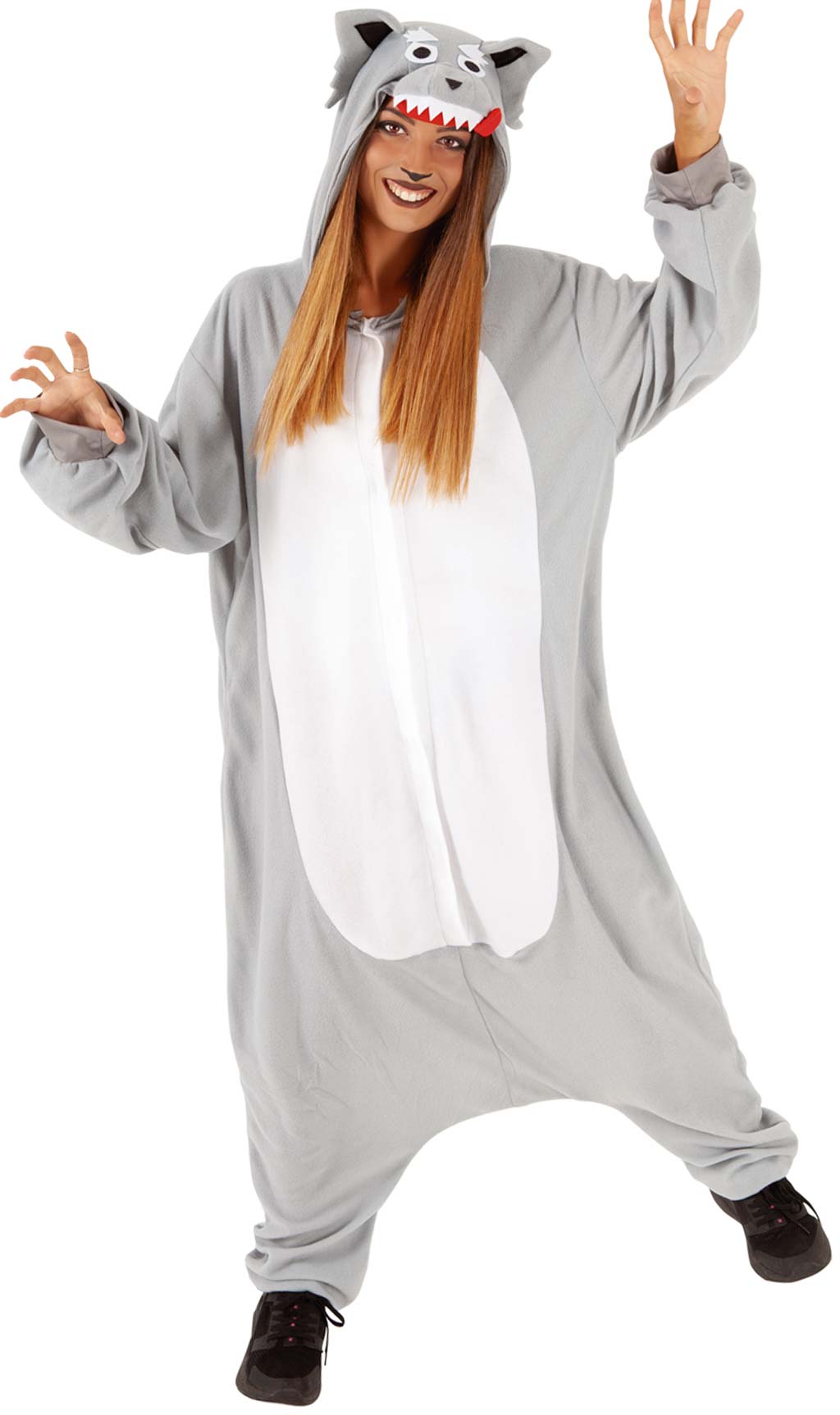 Disfraz de Lobo Feroz para hombre Don Disfraz - Main Image