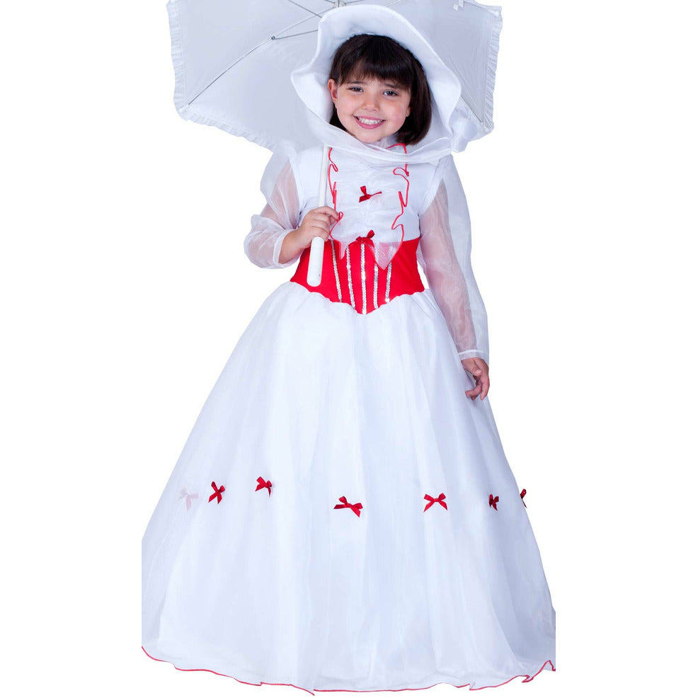 Disfraz de Mary Poppins Deluxe para niña | Don Disfraz