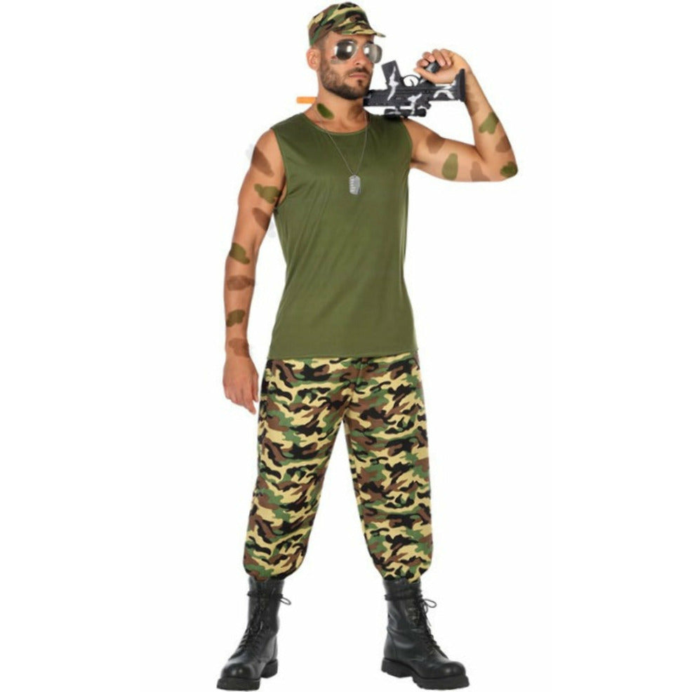 Disfraz de Militar Guerrillero para hombre | Don Disfraz