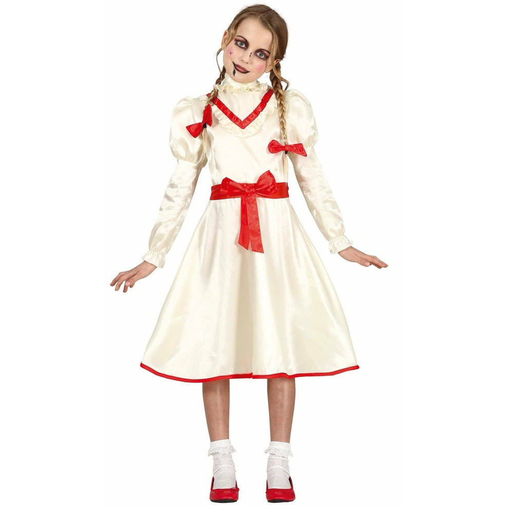 Disfraz de Muñeca Annabelle Maldita para niña | Don Disfraz