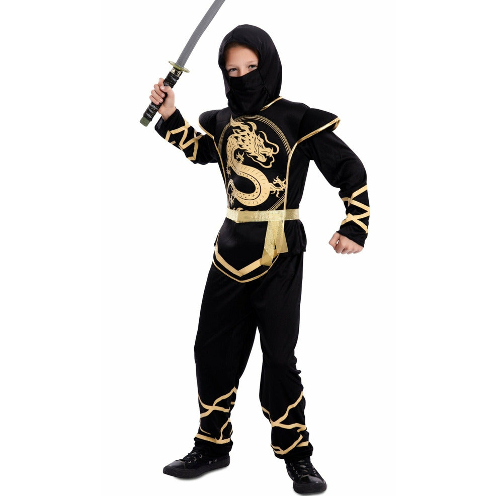 Disfraz de Ninja Dorado para niño | Don Disfraz