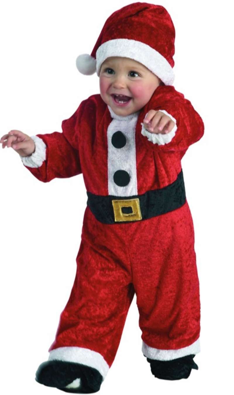 Disfraz papa noel bebe sale