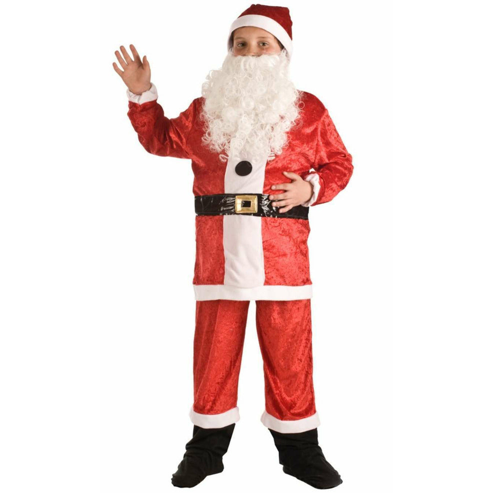 Disfraz de Papá Noel Lujo infantil | Don Disfraz
