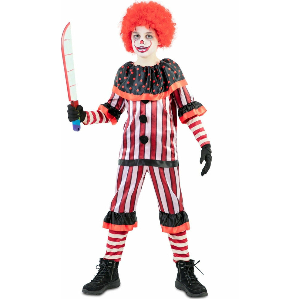 Disfraz de Payaso Siniestro para niño | Don Disfraz
