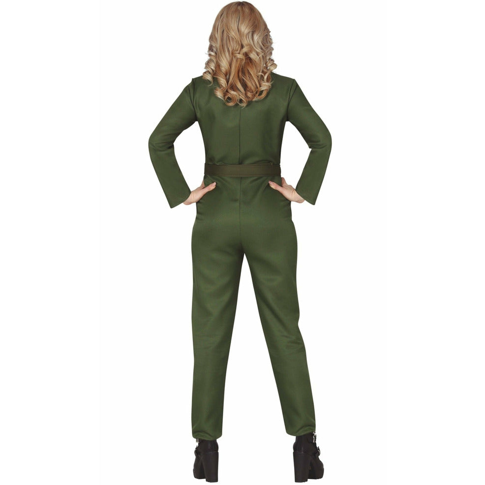 Disfraz de Piloto Combate Eco para mujer | Don Disfraz
