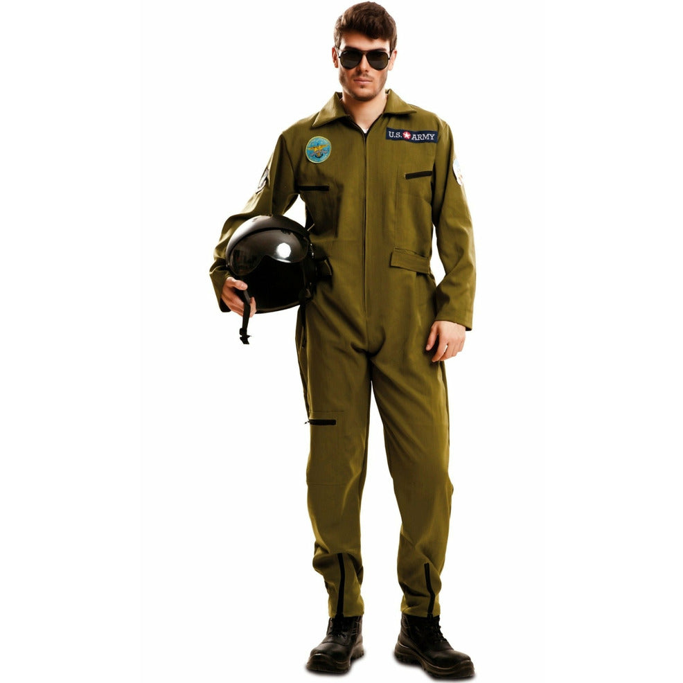 Disfraz de Piloto de Combate Oficial para adulto | Don Disfraz
