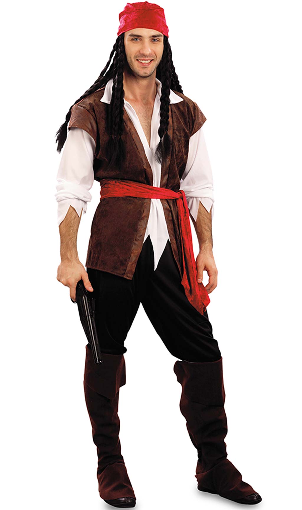 Disfraz de Pirata Trotamundos para adulto