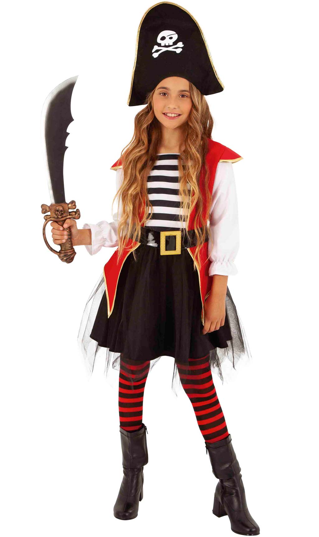 Kit Accesorios Pirata Niños Disfraz Fiesta Disfraces Halloween
